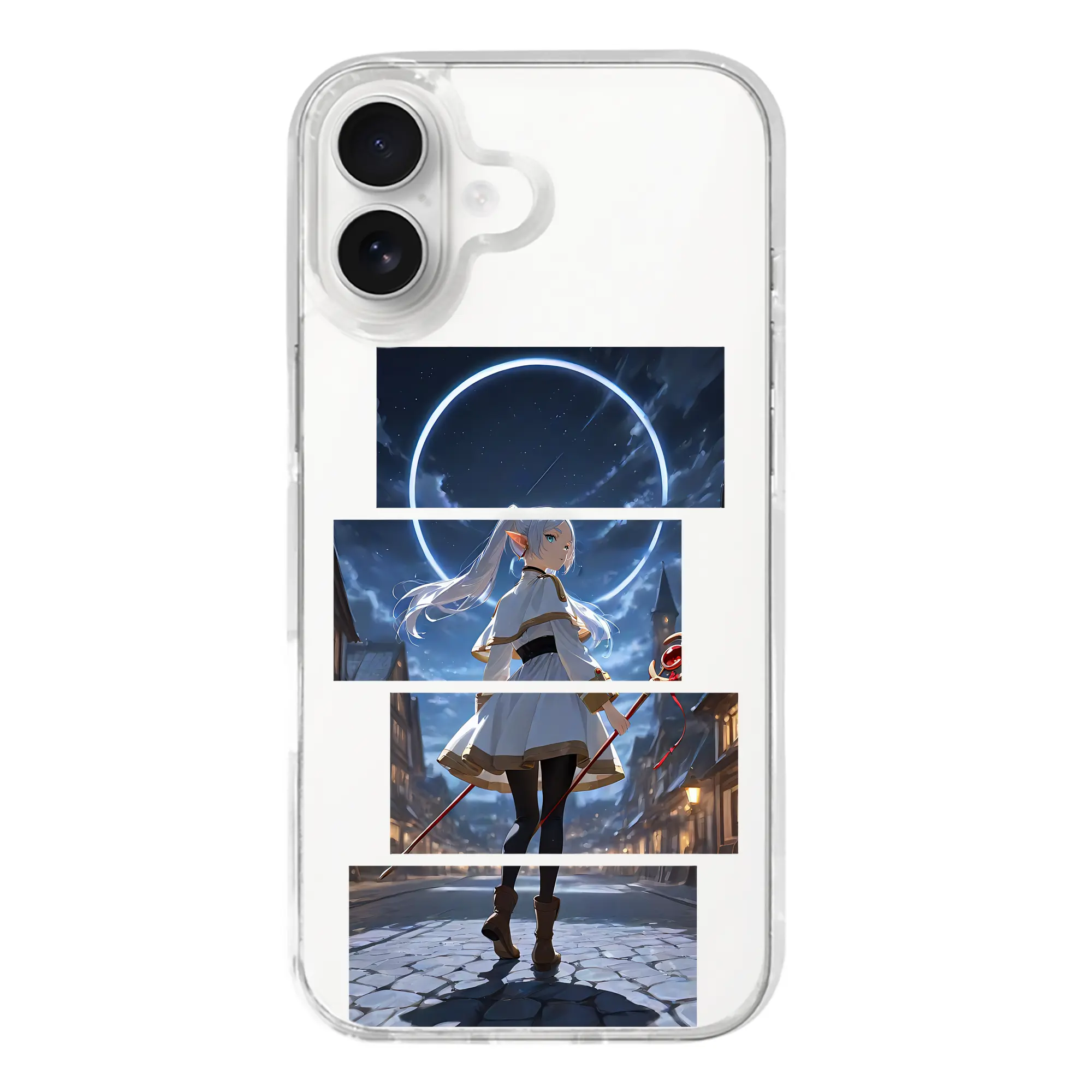 葬送のフリーレン（Frieren） グッズ,フリーレン（Frieren） - iPhone 17シリーズ 透明スマホケース – 薄型・耐衝撃・精密フィット保護カバー